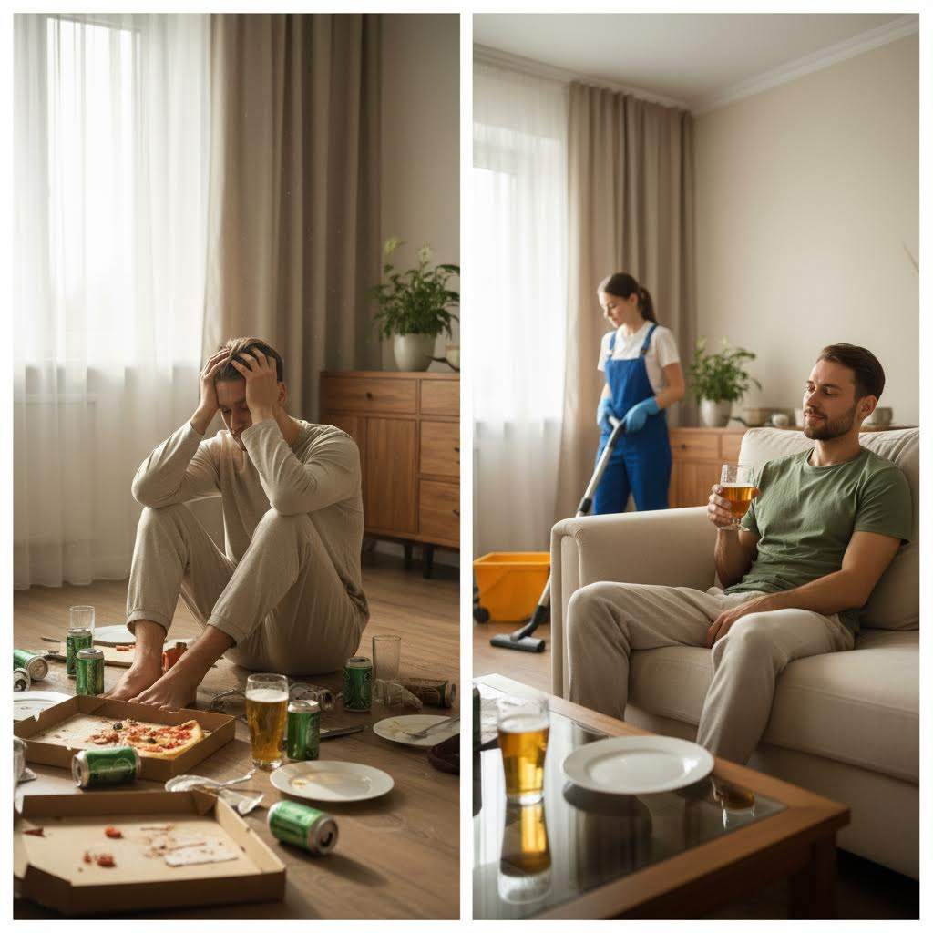 Крафтовое пиво + клининг: отдыхай красиво