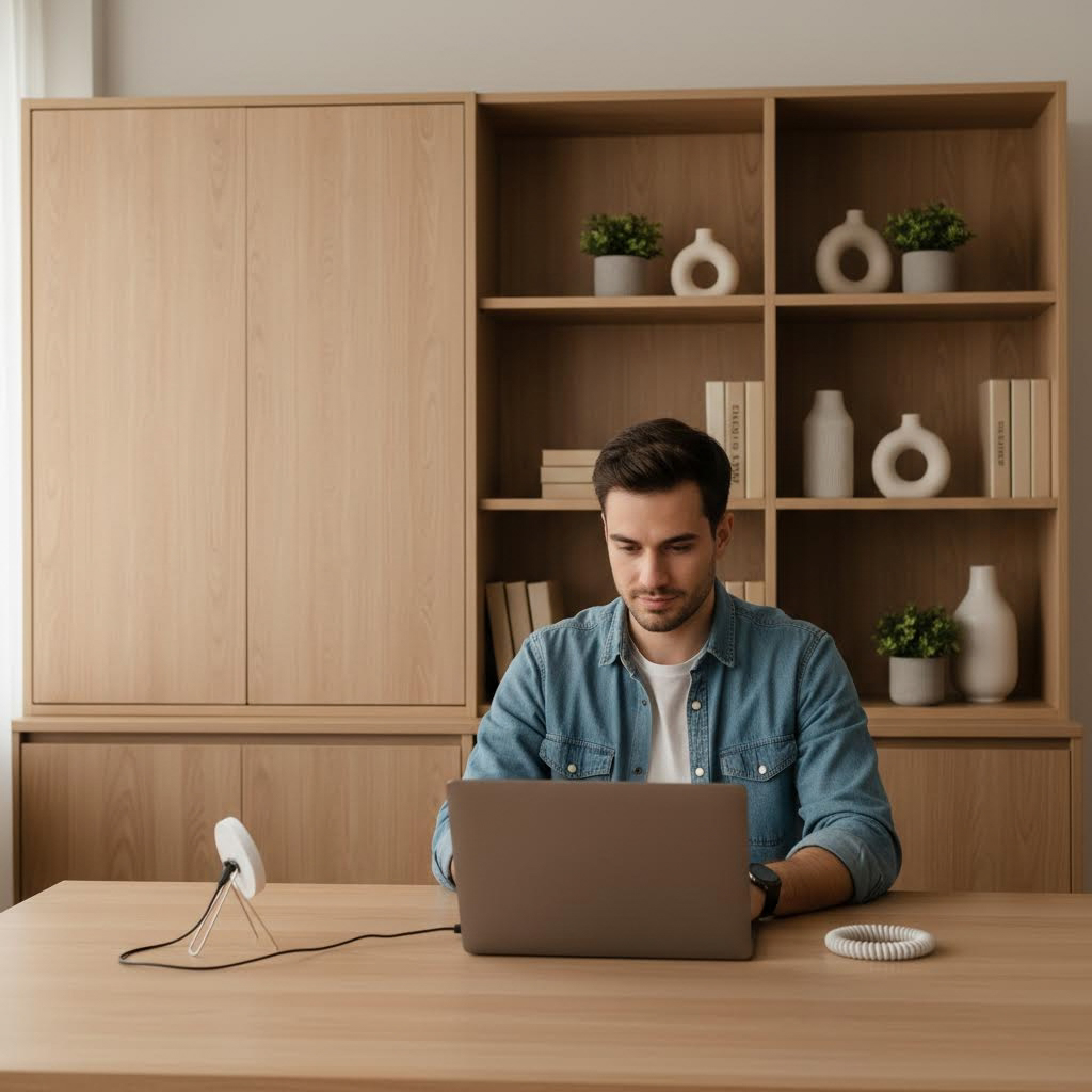 Платформа вебинаров + мебель: «Капсула Спикера»