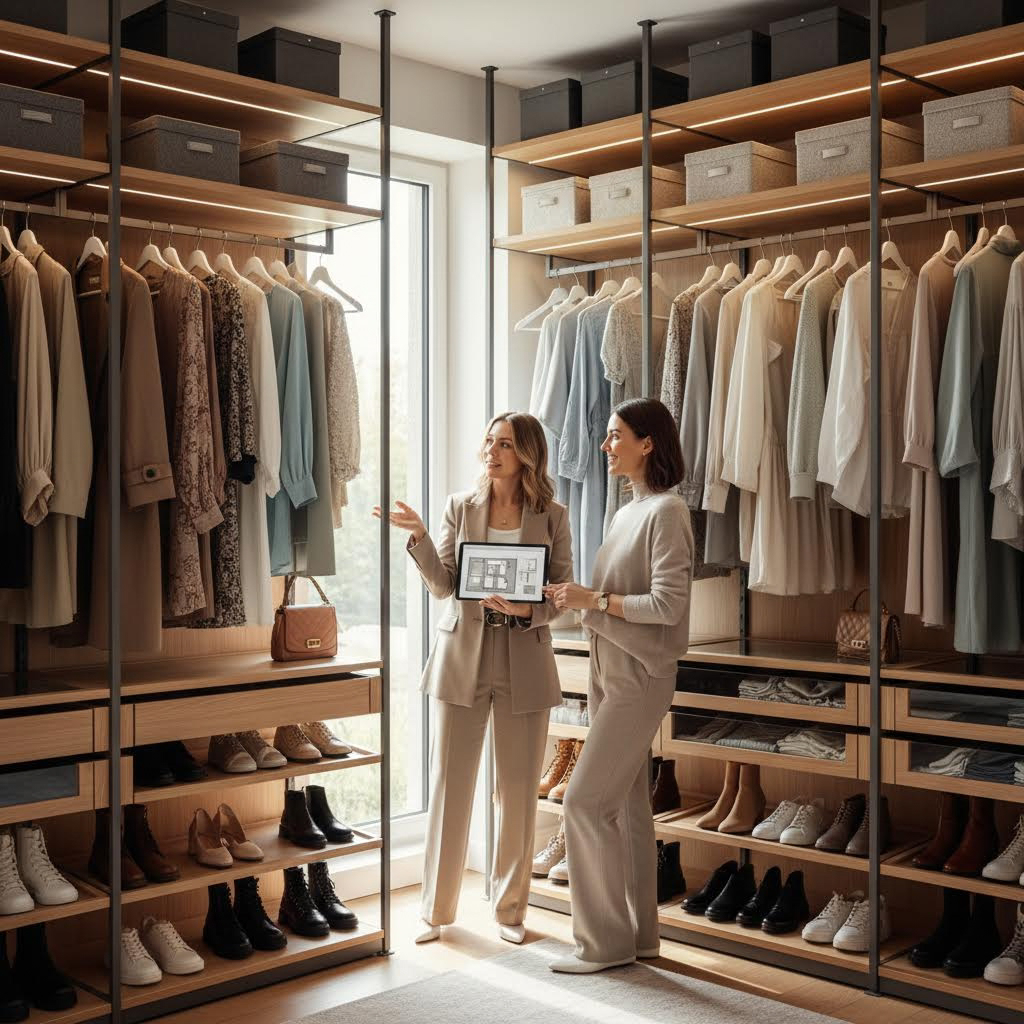 Корпусная мебель + стилист: шкаф, который экономит деньги